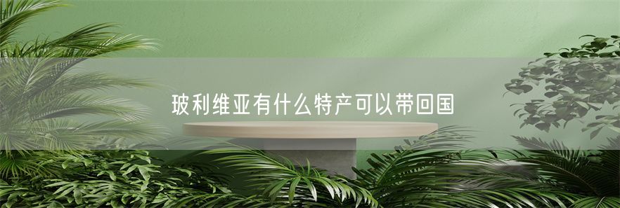 玻利维亚有什么特产可以带回国