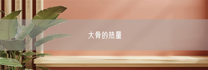 大骨的热量