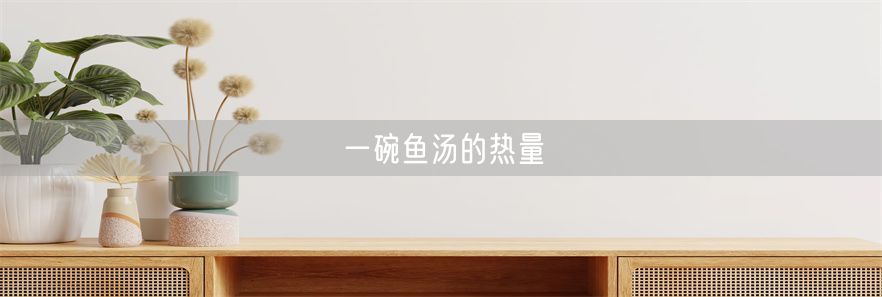 一碗鱼汤的热量
