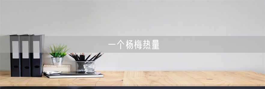 一个杨梅热量
