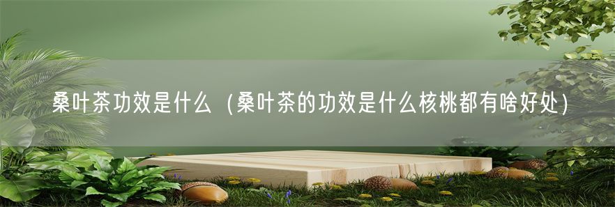 桑叶茶功效是什么（桑叶茶的功效是什么核桃都有啥好处）(1)